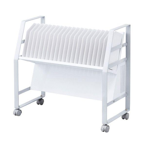 サンワサプライ RAC-TABWG1N タブレットワゴン 1段 RACTABWG1Nの通販は 26,419円