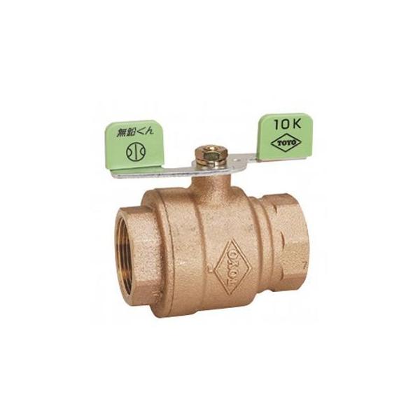 【1個入】【個人宅配送不可】東洋バルヴ LBOV-T 40A 直送 代引不可 鉛レス ボール LBOV−T LBOVT40A