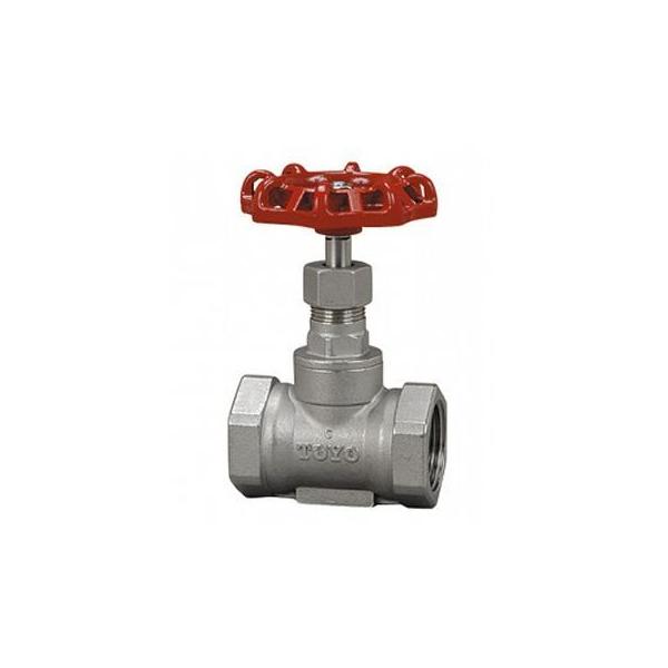 【個人宅配送不可】東洋バルヴ UG-N 40A 直送 代引不可 ステンレス グローブ UG−N UGN40A