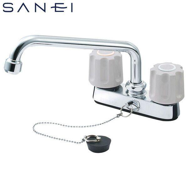三栄水栓 SANEI 4973987621505 台付ツーバルブ台付混合栓 寒冷地用 K711KR-LH-13