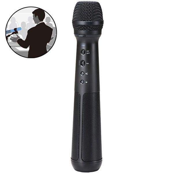 キングジム KIMG JIM SPMC10-BK スピーカー付きマイク 無線 クロ SPMC10BK