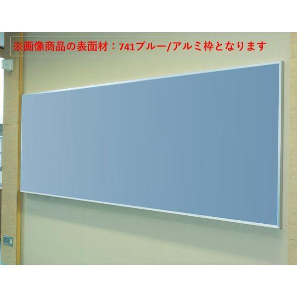 【個人宅配送不可】【個数：1個】馬印 KJ39-711 直送 代引不可 大型掲示板 樹脂枠 711クールグレー 寸法W×H mm 2700x900 K