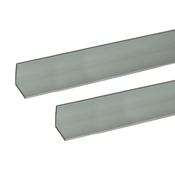 ハイロジック 4549396001759 3100175 アルミアングル 2m 2．3x80x80mm シルバー 2入の通販は 8,584円