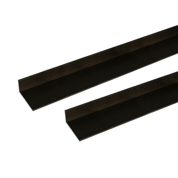 ハイロジック 4549396002602 3100260 アルミアングル 2m 3．0x25x50mm ブロンズ 2入