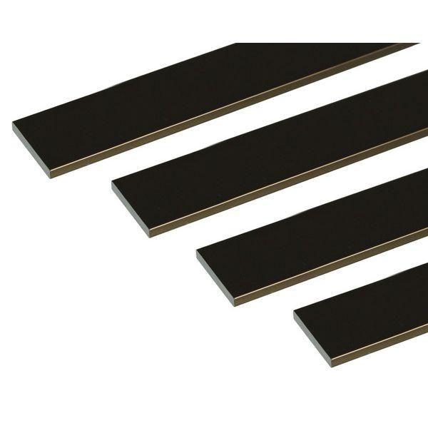 ハイロジック 4549396008543 3100854 アルミ平棒 1m 3．0x50mm ブロンズ 4入