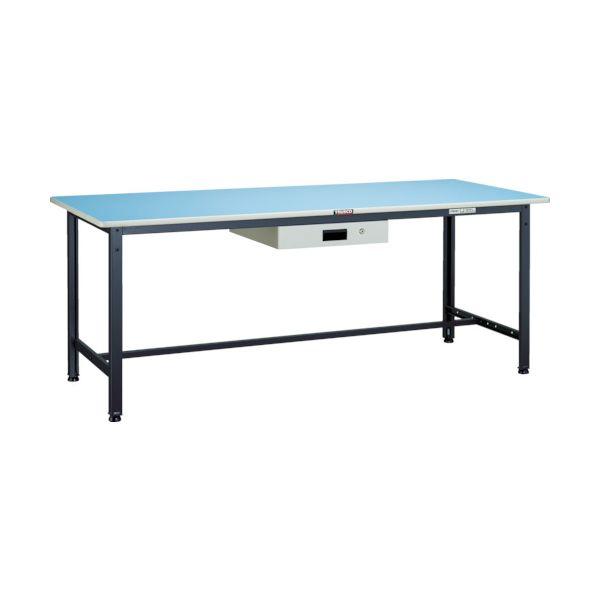 TRUSCO AE型作業台 1200X600XH740 ホワイト色 ( AE-1260 W ) トラスコ中山(株) TRUSCO AE型作業台 1200X600XH740 ダークグレー色 ( AE-1260 DG