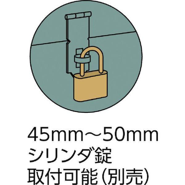 【個人宅配送不可】トラスコ TRUSCO F-1261 直送 代引不可 大型車載用工具箱 中皿なし 1200X600X600 F1261_1