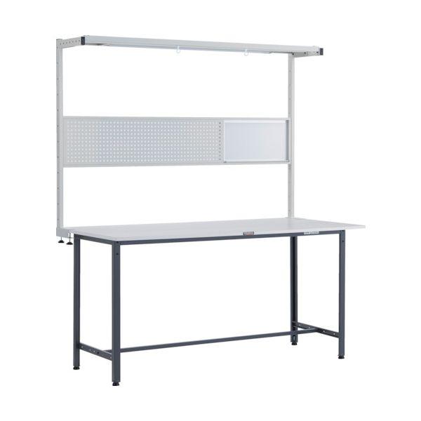 TRUSCO 伸縮式コンテナ台車 内寸400-500×600-700mm スチール製 FCD-4060-ALG 1台 組立品 TRUSCO伸縮式コンテナ台車 内寸400-500×600-700 ストッパー付 FCD-4060-