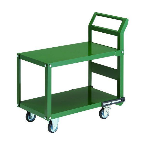 【個人宅配送不可】トラスコ TRUSCO PH-32R 直送 代引不可 鋼鉄製運搬車 800X450 片袖2段型 ハンドル側自在タイプ プレス車 PH32R 49,208円