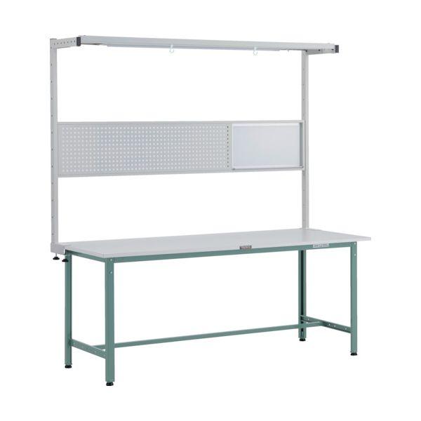 【個人宅配送不可】トラスコ TRUSCO RAE-1860THFS 直送 代引不可 ＲＡＥ型作業台 Ｗ１８００ＸＤ６００ ツールハンガーフルセット付 グリーン色 R