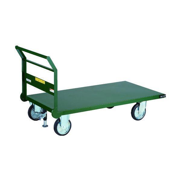 【個人宅配送不可】トラスコ TRUSCO SH-1LNSS 直送 代引不可 鋼鉄製運搬車 1400X750 Φ200プレス車 Lストッパー付 SH1LNSS