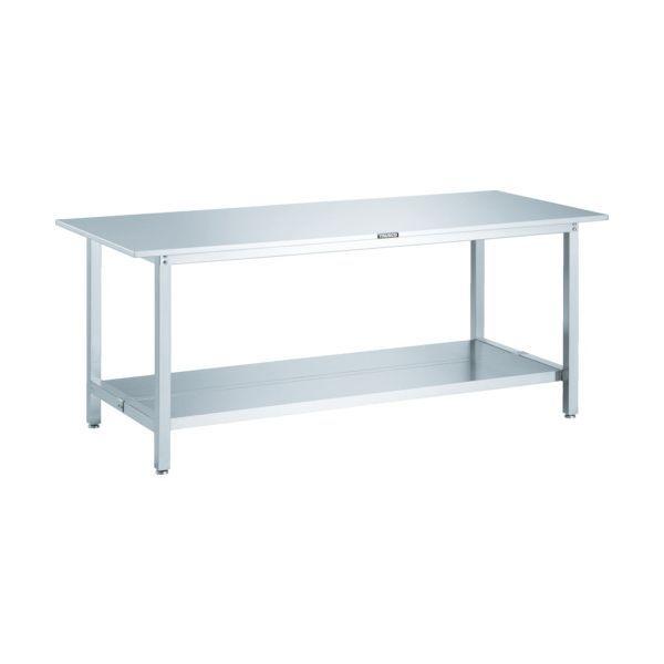 【個人宅配送不可】トラスコ TRUSCO SW3-1860LT2 直送 代引不可 オールステンレス作業台 １８００×６００×Ｈ７４０ 下棚２枚付・ＳＵＳ３０４ SW31860LT