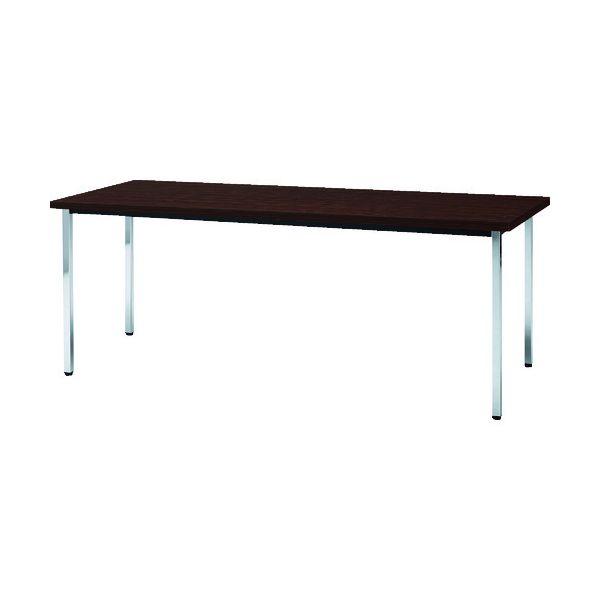 【個人宅配送不可】トラスコ TRUSCO TD1560-RO 直送 代引不可 会議用テーブル 1500X600XH700 角脚 下棚無し ローズ TD1560R