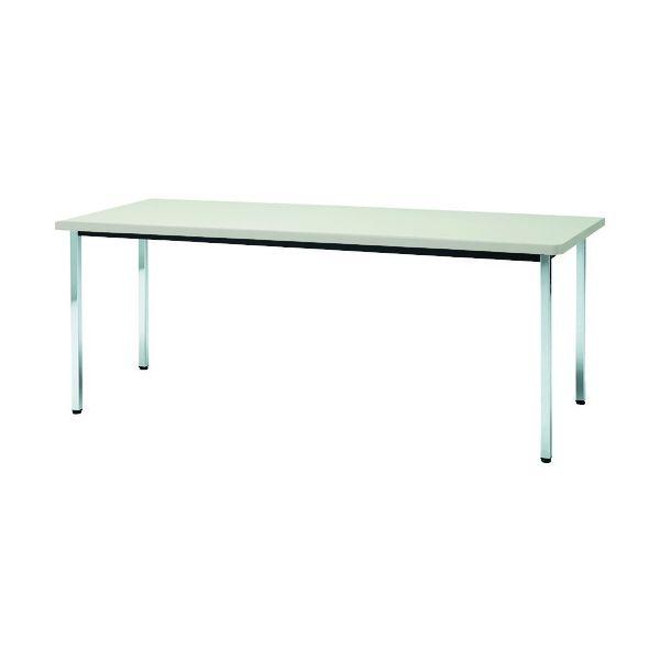 【個人宅配送不可】トラスコ TRUSCO TDS1560-NG 直送 代引不可 会議用テーブル １５００Ｘ６００ＸＨ７００ 角脚 下棚無し ニューグレー TDS