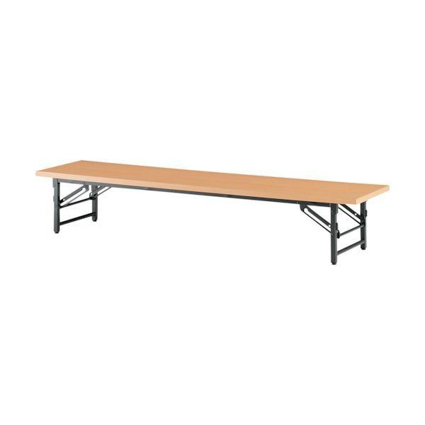 【個人宅配送不可】トラスコ TRUSCO TZ-1545-PT 直送 代引不可 折りたたみ式座卓 1500X450XH330 ピュアツリー TZ1545PT