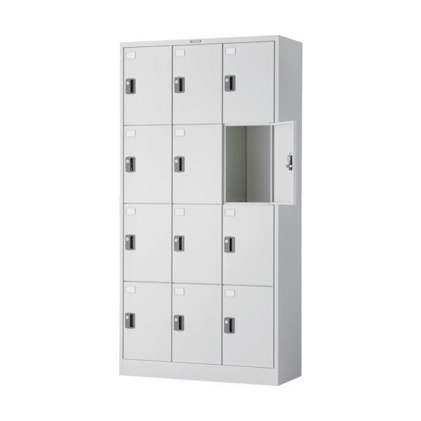 【個人宅配送不可】トラスコ TRUSCO TZWSV-12 直送 代引不可 TZ型防錆強化12人用ロッカー 内筒交換錠式 ホワイト TZWSV12