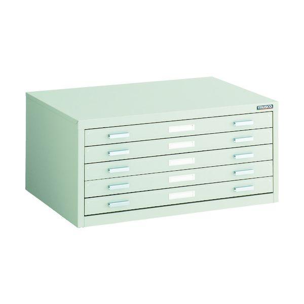 【個人宅配送不可】トラスコ TRUSCO A2-1W5 直送 代引不可 マップケース スチール A2X5段 696X480XH330 A21W5