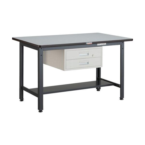 【個人宅配送不可】トラスコ TRUSCO AEWP-1275F2 直送 代引不可 AEWP型作業台 1200X750XH740 2段引出付 AEWP1275F2