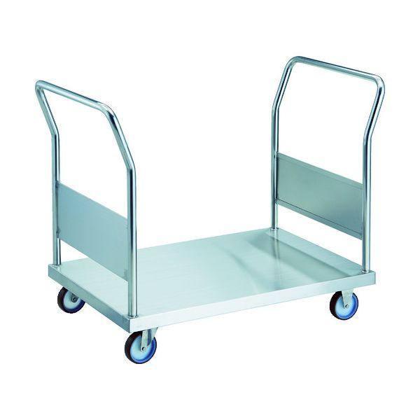 【個人宅配送不可】トラスコ TRUSCO AS-2W-100NU 直送 代引不可 ステンレス台車 オールステン両袖台車 ９００Ｘ６００ φ１００ＮＵ AS2W100NU
