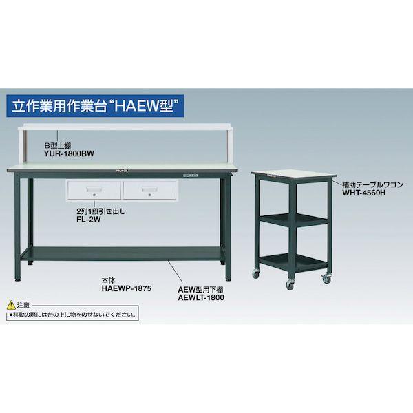 【個人宅配送不可】トラスコ TRUSCO HAEWR-1590 直送 代引不可 HAEWR型立作業台 1500X900XH885 HAEWR1590_3