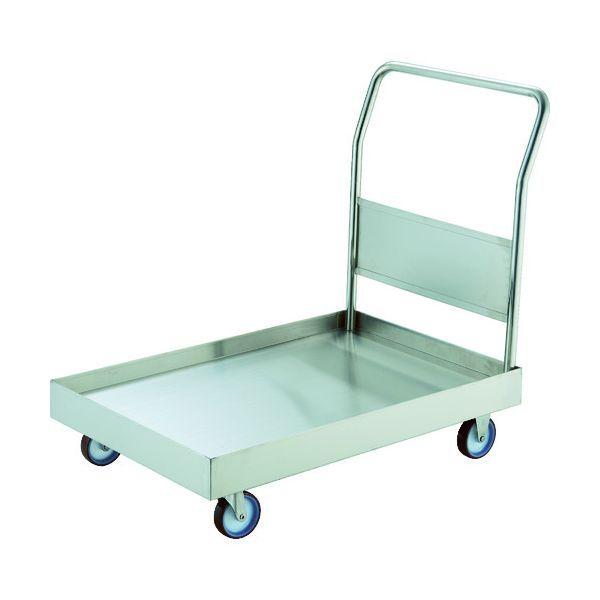 【個人宅配送不可】トラスコ TRUSCO SSAR-2NU 直送 代引不可 ステンレス台車 オールＳＵＳ３０４ 皿型台車 ９００Ｘ６００ ＮＵ車輪 SSAR2NU