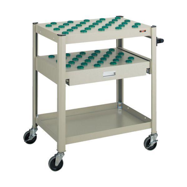 【個人宅配送不可】トラスコ TRUSCO TCW-T302CA NG 直送 代引不可 TCW型ツーリングワゴン ＃30X57個 スライド棚型 ネオグレー TCW