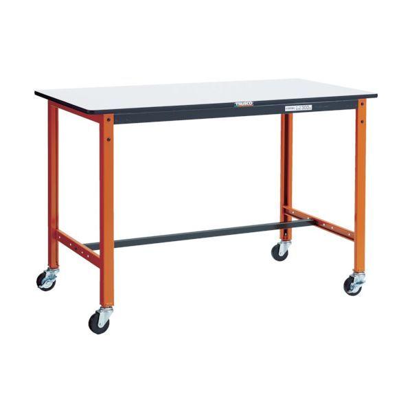 【個人宅配送不可】トラスコ TRUSCO TFAEL-1260C75 直送 代引不可 TFAEL型作業台 1200X600 φ75キャスター付 TFAEL126