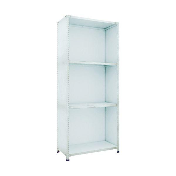 【個人宅配送不可】トラスコ TRUSCO TLA74S-24 直送 代引不可 軽量150型背側板付棚 W1200XD450XH2100 4段 TLA74S24