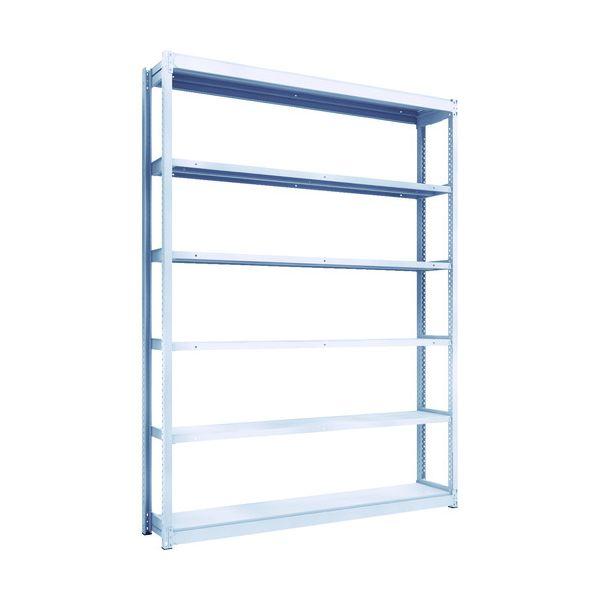 【個人宅配送不可】トラスコ TRUSCO TUG200-86K-6 直送 代引不可 ＴＵＧ型軽中量ボルトレス棚 ２００ｋｇ 単体型 １８４０×３２４×Ｈ２４００ ６段 TUG2