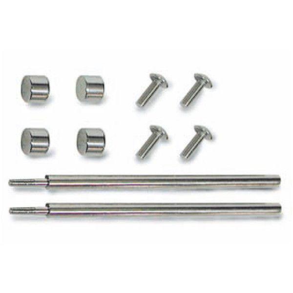 福井金属工芸 4947189636209 6362 アクリル用スタンド金具セット径 8×86mmセット 100セット