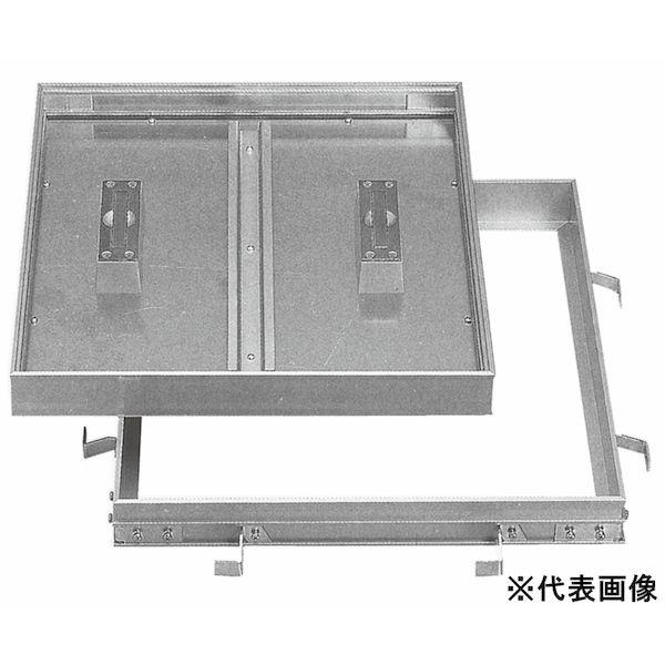 【個人宅配送不可】法山本店 FAA-500 直送 代引不可 アルミ製フロアーハッチ アルミ目地 歩行用 モルタル用 蓋寸法 フタ径B mm 525 FAA500