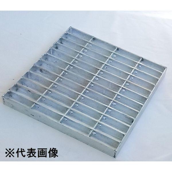 【個人宅配送不可】法山本店 HGF-600-38 直送 代引不可 正方形落し込みグレーチング 鋼板製・溶融亜鉛メッキ仕上げ 適用ます幅 mm 500 HGF60038