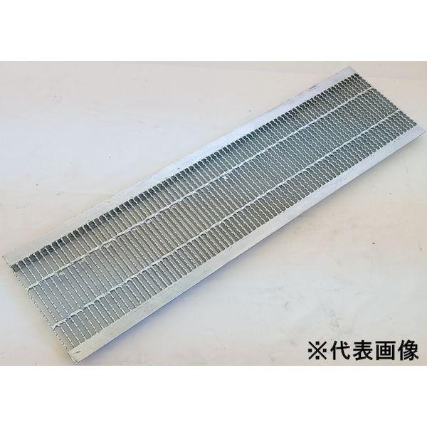 【個人宅配送不可】法山本店 HUPX-300-25 直送 代引不可 細目ノンスリップ型U字溝用グレーチング 鋼板製・溶融亜鉛メッキ仕上げ 適用みぞ幅 mm 300 HUPX30025
