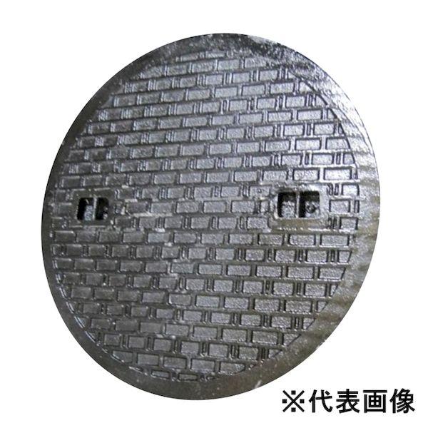 【個人宅配送不可】法山本店 MK-1-500 蓋のみ 直送 代引不可 鋳鉄製マンホール 普及型・乗用車荷重 蓋のみ 黒色 蓋寸法 フタ径B mm 545 MK1500蓋のみ