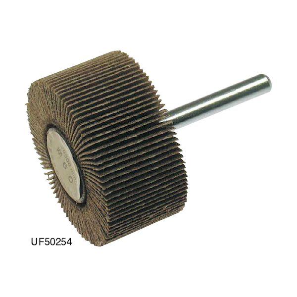 ヤナセ UF50156 50X15X6 #100 【10個入】 軸付フラップホイール UF5015650X15X6#100