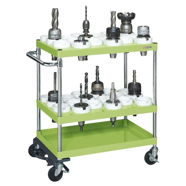 【個人宅配送不可】サカエ SAKAE CSP-22RBRC 直送 代引不可 ツーリングワゴン パールワゴンタイプ フットブレーキ付 CSP22RBRC