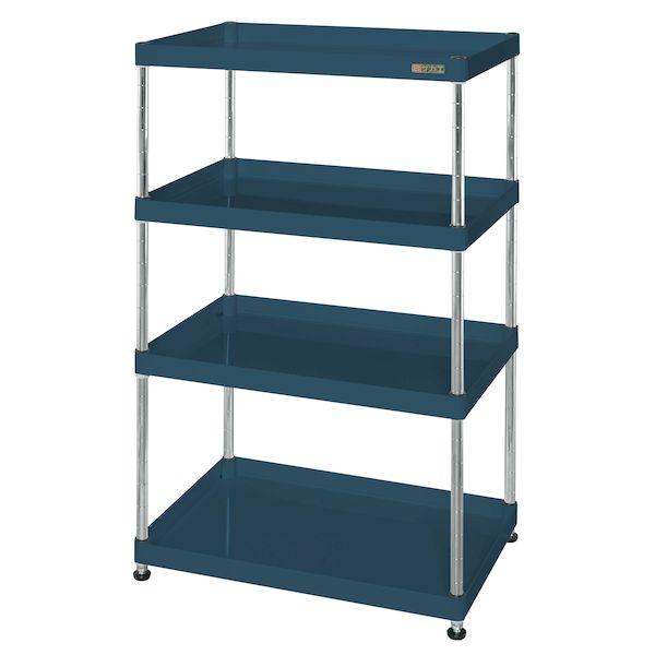 【個人宅配送不可】サカエ SAKAE CSPN-60124D 直送 代引不可 CSパールワゴン 固定タイプ／H1200／4段 CSPN60124D