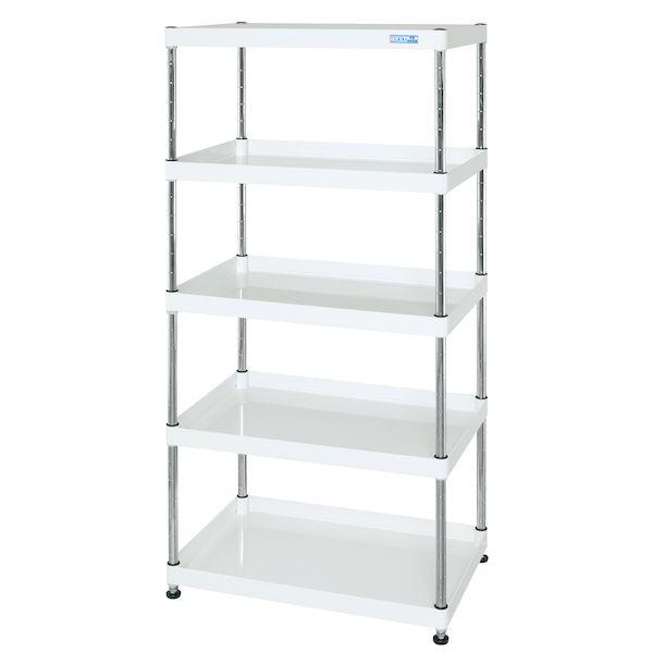 【個人宅配送不可】サカエ SAKAE CSPN-75155W 直送 代引不可 CSパールワゴン 固定タイプ／H1500／5段 CSPN75155W