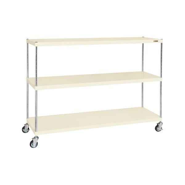 【個人宅配送不可】サカエ SAKAE CSPRA-1313URI 直送 代引不可 ニューCSパールキャスターラック 間口1800／ゴム車／直進安定金具無 CSPRA1313URI