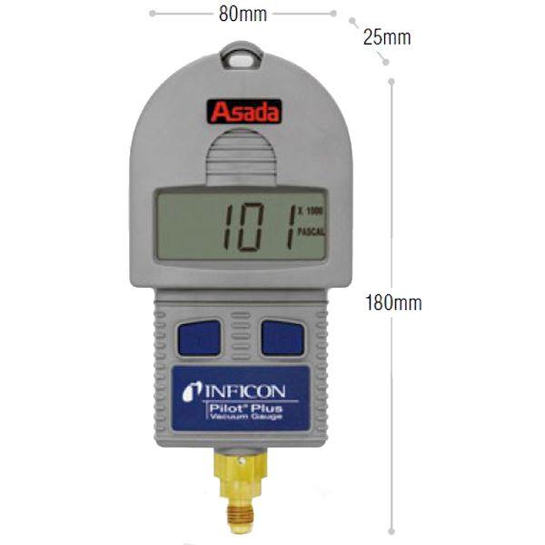 【個人宅配送不可】アサダ LB710202ﾃﾞｼﾞﾀﾙｼﾝｸｳｹｲﾊﾟｲﾛｯﾄPLUS 直送 代引不可 OP_1
