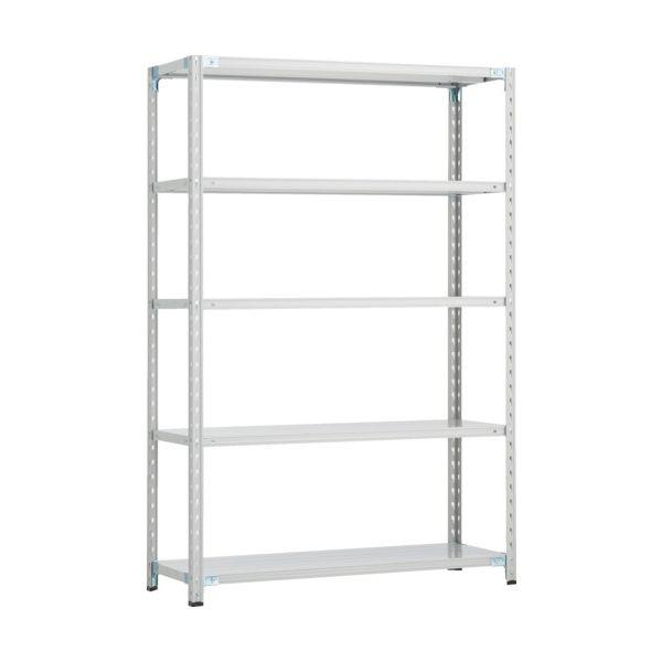 【個人宅配送不可】ＴＲＵＳＣＯ CB-6365-WG 直送 代引不可 CB型セミボルトレス軽量棚 900X600XH1800 5段 WG色 CB6365WG