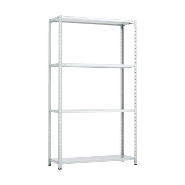 【個人宅配送不可】ＴＲＵＳＣＯ CB-7444-WG 直送 代引不可 CB型セミボルトレス軽量棚 1200X450XH21004段 WG色 CB7444WG