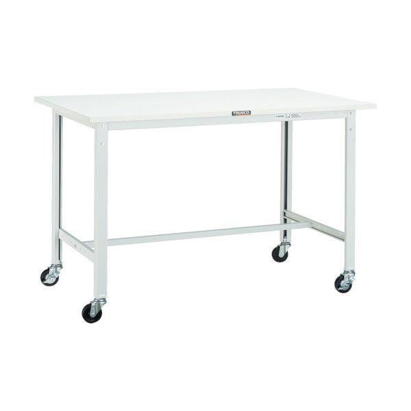 【個人宅配送不可】ＴＲＵＳＣＯ SAE-0960C75 DG 直送 代引不可 ＳＡＥ型作業台 ９００Ｘ６００ Φ７５キャスター付 ダークグレー色 SAE0960C75DG
