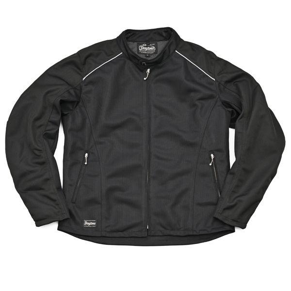 デイトナ DAYTONA 37086 DJ003メッシュシングルライダースBK／XLの通販は 21,077円