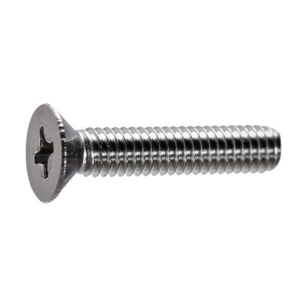 ＴＲＵＳＣＯ S006-0206 皿頭小ねじ ステンレス 全ねじ M2×6 4300本入 ヘキサゴンパック S0060206