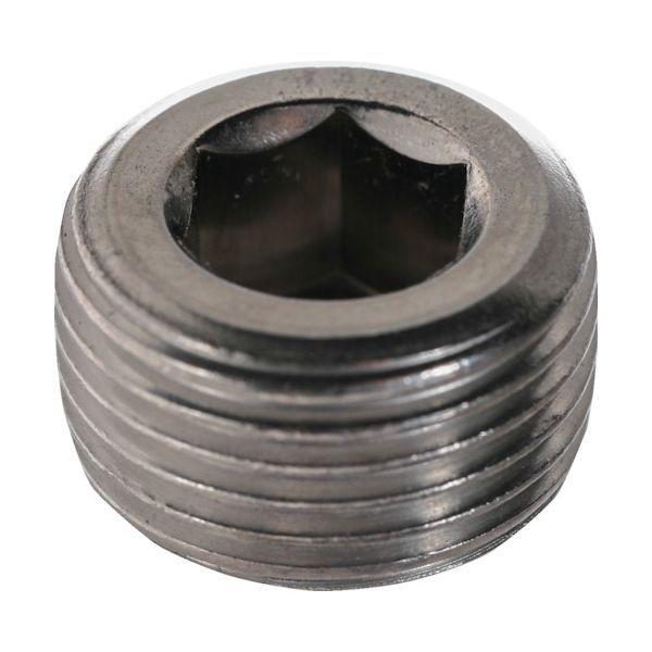 ＴＲＵＳＣＯ S080-0118 テーパープラグ ステンレスPT1／8 180本入 ヘキサゴンパック S0800118
