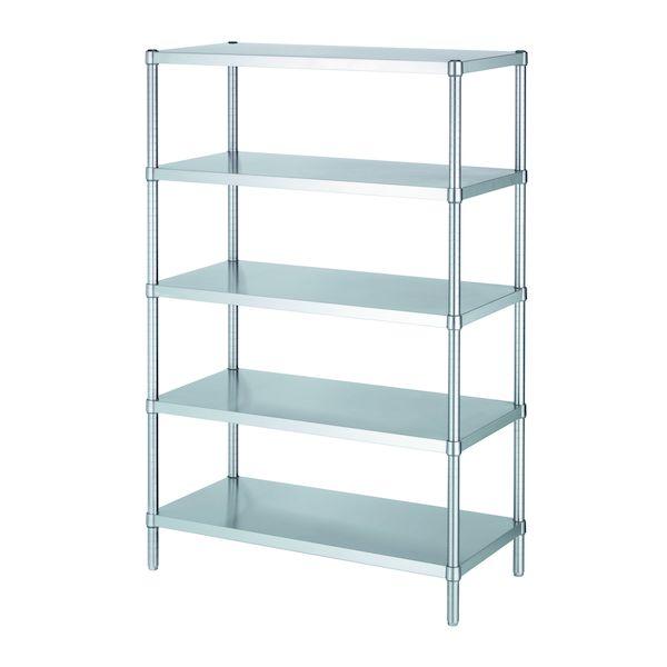 トラスト 460型固定式シェルビング3段 1830×H820 DTL4016 8-1136-0216