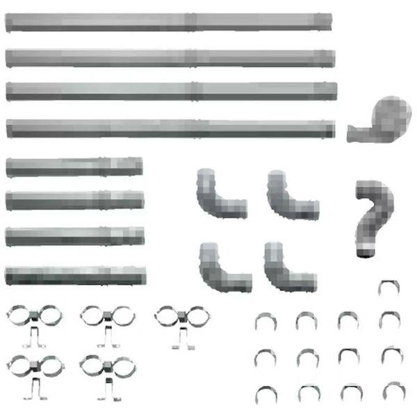 【個数：1個】サンポット FR-30S4[731916] 長府 給排気管3m延長セット径40mm用 FR30S4[731916]