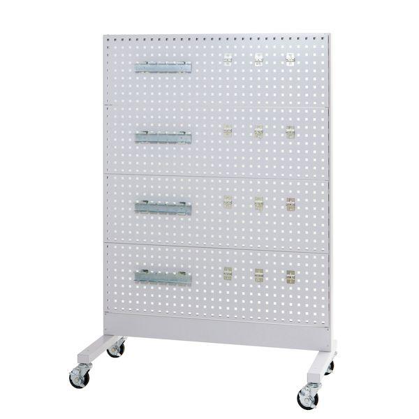 【個人宅配送不可】【車上渡し】山金工業 HPK-1218C-P4 直送 代引不可 パーツハンガーW1200サイズ片面移動式 HPK1218CP4