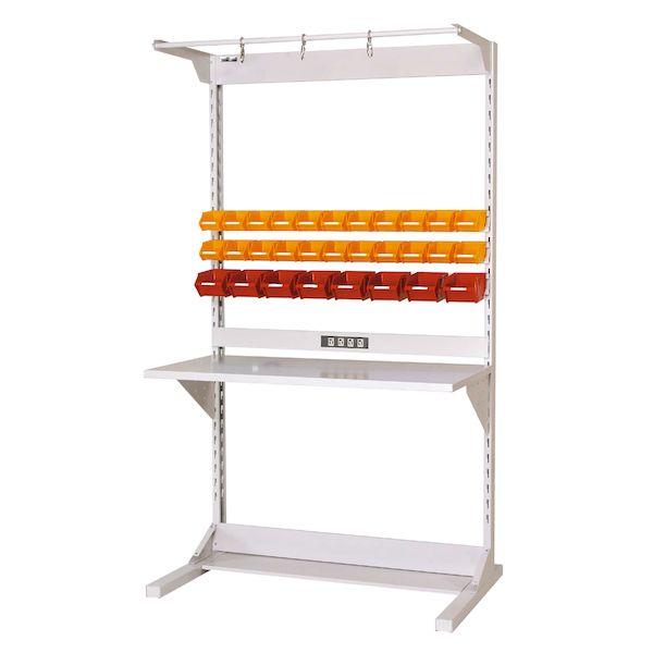 【個人宅配送不可】【車上渡し】山金工業 HRK-1221-FYC 直送 代引不可 ラインテーブル W1200サイズ片面単体 HRK1221FYC